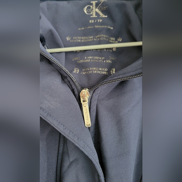 Navy Blue Calvin Klein Spring/Fall Jacket - Picture 2 of 5